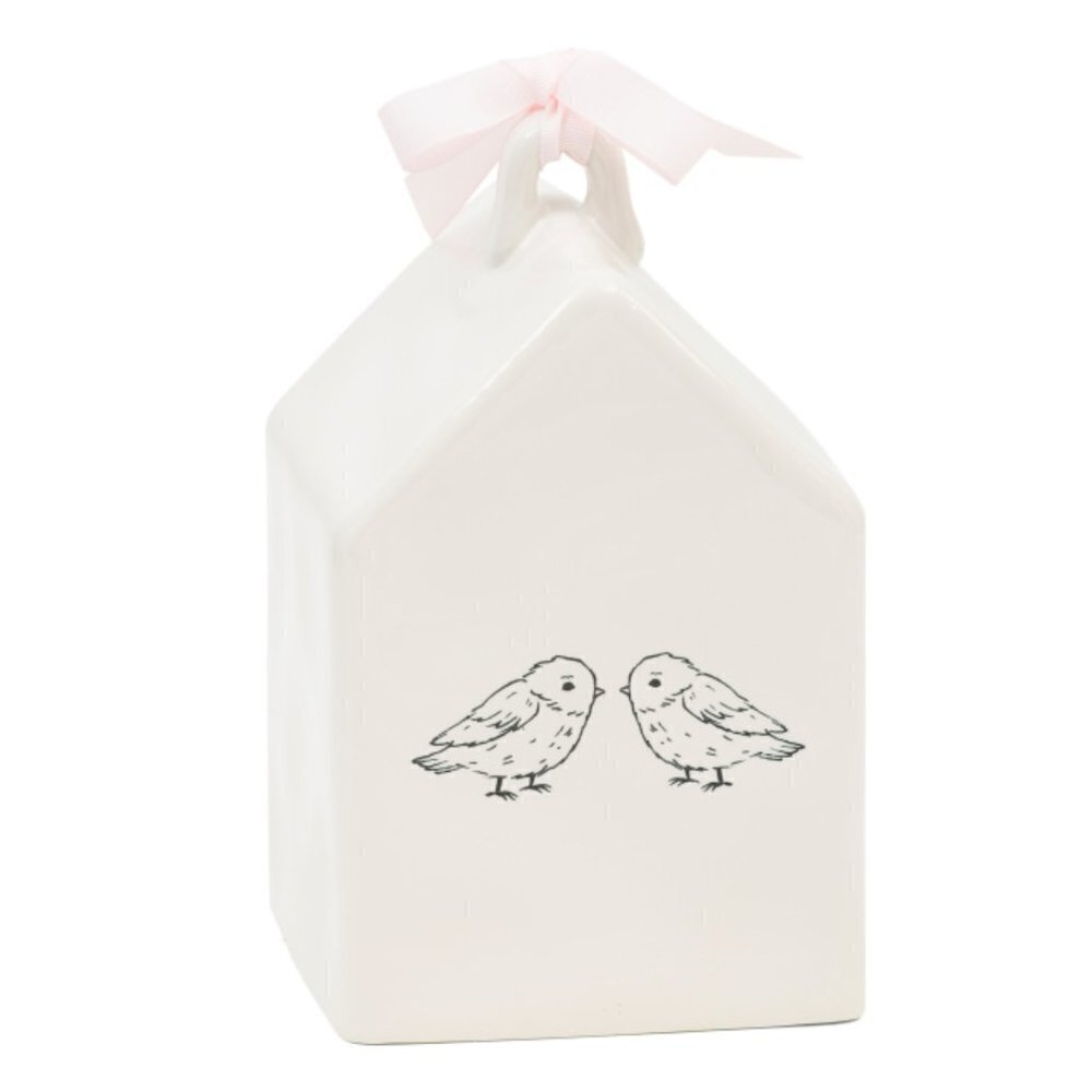 NWT RAE DUNN Mama Bird Birdhouse - Picture 3 of 6